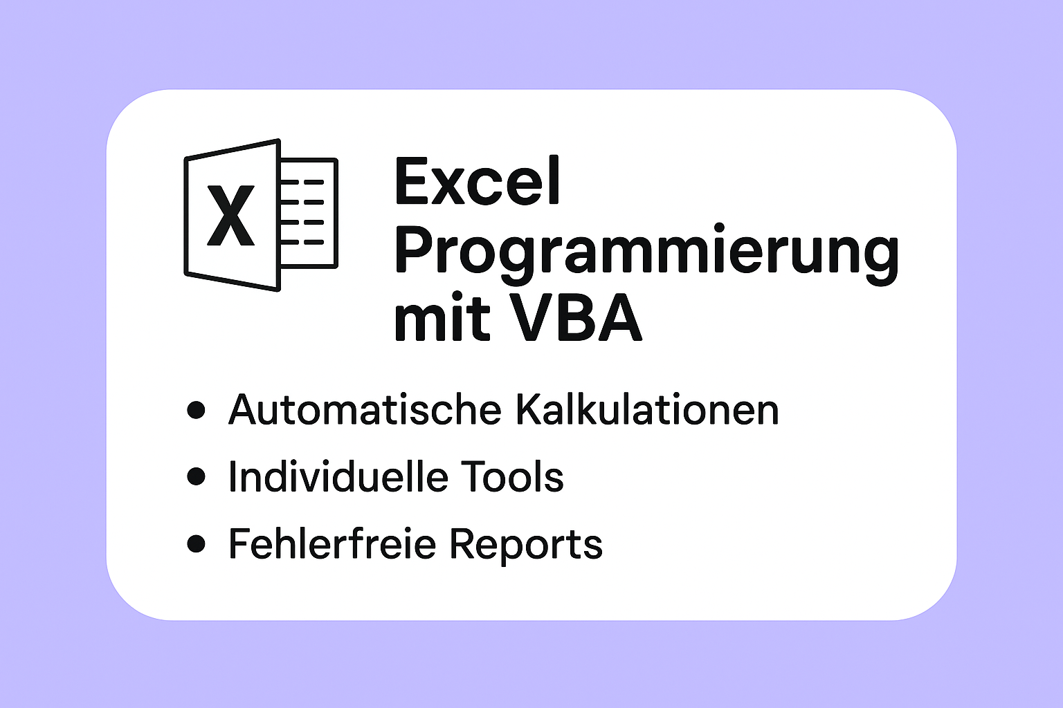 Excel Programmierer